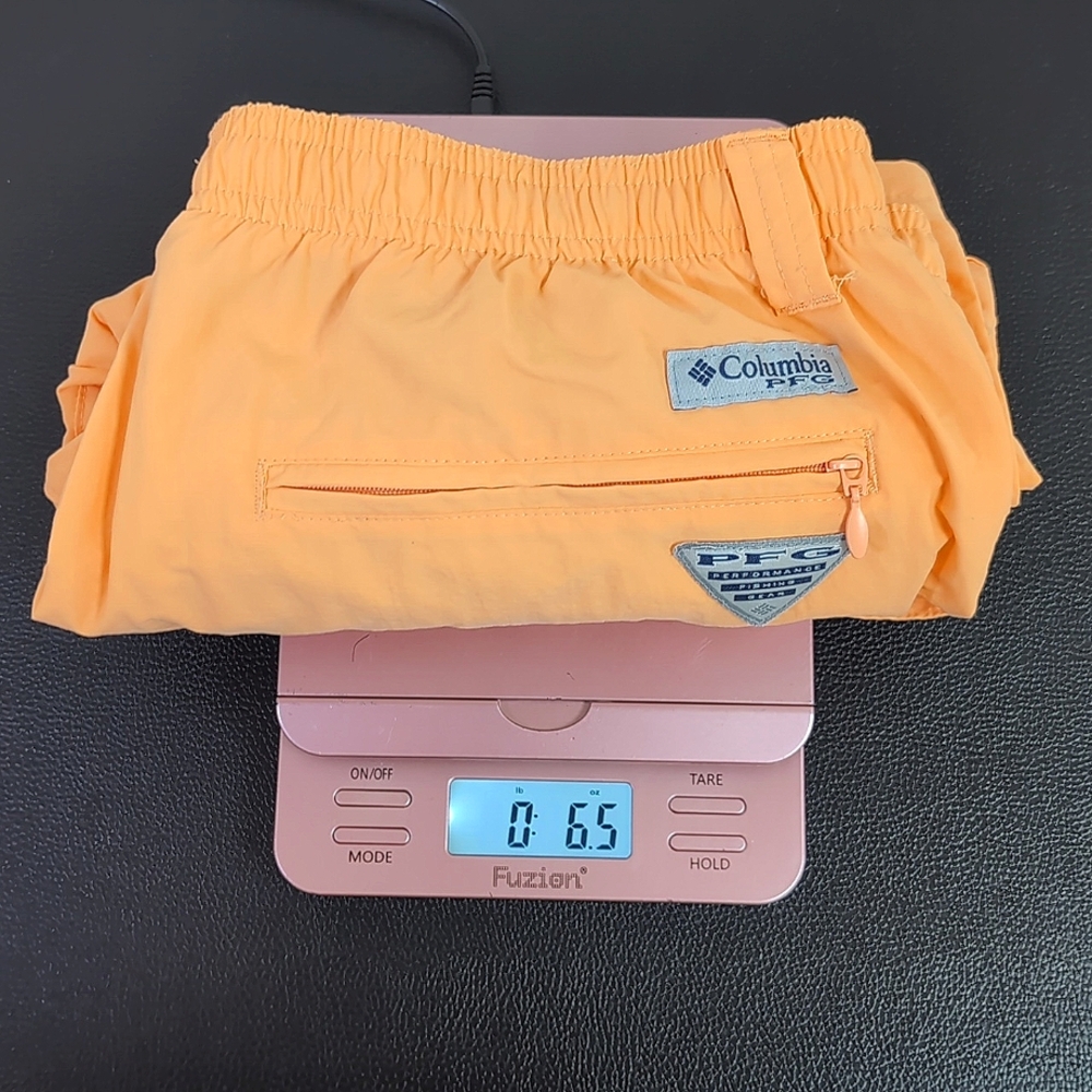 Columbia PFG MED Peach Omni Shade Lined Multi Pockets Men's Water Shorts Trunks - Picture 12 of 12